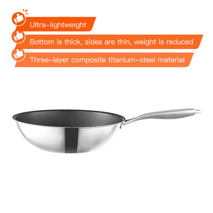 Juego de cacerolas antiadherentes Sartenes de panal de acero inoxidable compatibles con todas las estufas Aptas para lavavajillas <span class=keywords><strong>y</strong></span> <span class=keywords><strong>horno</strong></span> - Product Image 2