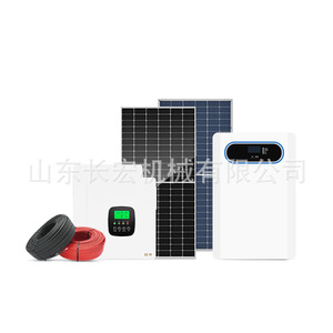 Sistema de Energía Solar, Silicio Monocristalino, Controlador MPPT, Batería de Iones de Litio, Solución de Energía Fuera de la Red para Uso Doméstico - Product Image 4