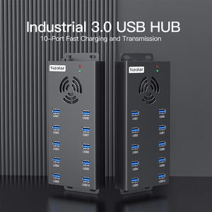 Sipolar-Estación de Carga de Teléfono Móvil, Unidad Portátil Usb 3,0 Hub Ssd 120W, 10 Puertos, 1 Unidad - Product Image 2
