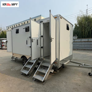 Baño Portátil de Playa, Remolque Móvil para Baños, Resistente a la Arena, para Complejos Turísticos Costeros, Parques, Vacaciones en la Orilla del Mar - Product Image 6