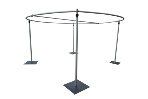 دائري حفلات الزفاف مانداب حفلات الزفاف قطعة مركزية معدات تزيين خيمة توريد أنابيب يمكن زخطيتها بالزهور - Product Image 2