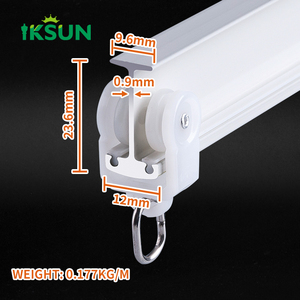 Iksun ชุดราวม่านโค้งอลูมิเนียมอัลลอยติดเพดาน - Product Image 2