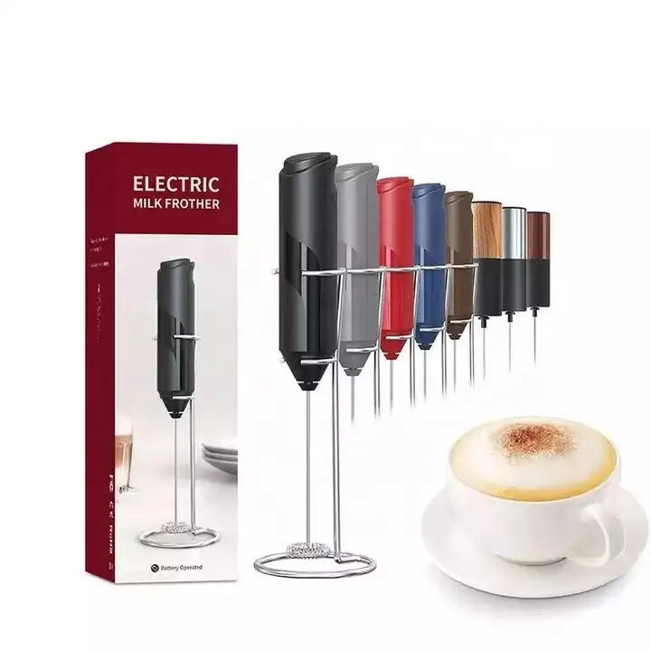 Tragbarer automatischer Milch auf schäumer Mini Coffee Foamer Beater Handheld Electric Milk Frother