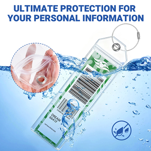 Etiquetas de Equipaje de PVC Suaves <span class=keywords><strong>a</strong></span> <span class=keywords><strong>Precio</strong></span> de Almacén, Accesorios de <span class=keywords><strong>Viaje</strong></span> y Crucero de Moda, Duraderas para Barcos NCL, Royal Caribbean y Celebrity - Product Image 3