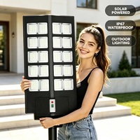 Farola LED Integrada de Alta Potencia, Ultra Brillante, 6000K, con Batería Solar, Clasificación IP67, Ángulo de Haz de 120°, para Carreteras Rurales, 2 Años de Garantía