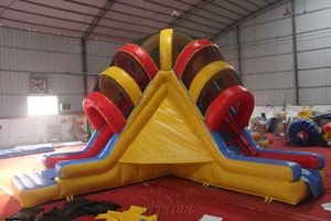 Toboggan gonflable gonflable sur le thème d'un grand terrain de jeu commercial - Product Image 6