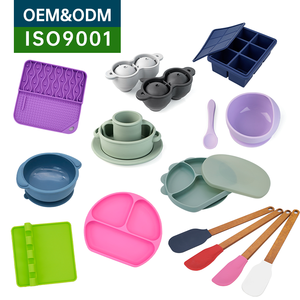 Hình chữ nhật Silicone khuôn cho bánh xà phòng làm tấm truyền nhiệt Hình dạng vỏ cho các dự án cao su - Product Image 1