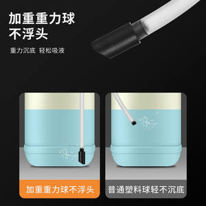 Distributeur de savon manuel Sell Well Hardware avec tube d'extension, pression manuelle, installation facile, matériau ABS, finition électrolytique - Product Image 2