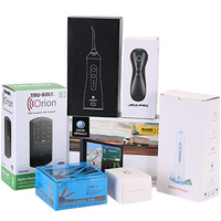 Boîtes d'emballage personnalisées numériques 3C pour écouteurs, câbles de données, téléphones mobiles, en carton pliable, options de couleur, petites séries