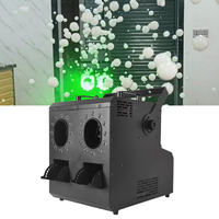 Effet spécial de scène 2 têtes RGBW 4in1 LED couleur bulle fumée brouillard machine à bulles pour événement de scène de fête de mariage en plein air