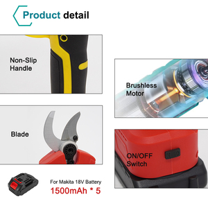 <span class=keywords><strong>Prix</strong></span> usine 30mm télescopique sécateur électrique cueilleur de fruits bois ciseaux électriques sécateurs électriques ciseaux de jardin sécateur - Product Image 4