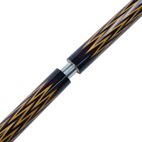 Maßgefertigter Neunball-Billardqueue aus Ahornholz, 160 cm, russischer Schaft, 125 mm Ferrule, zweiteiliger Center Joint Split-Joint
