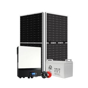 Giá rẻ 1kw 2kw 3KW 4Kw 5KW nhỏ tắt lưới năng lượng mặt trời hệ thống bảng điều khiển cho nhà ở - Product Image 1