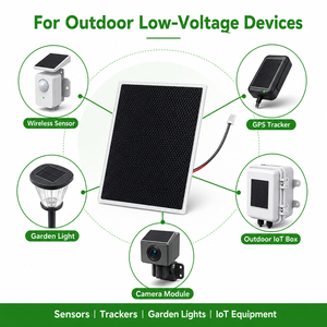 カスタム形状小型ソーラーパネル 5V 6V 9V <span class=keywords><strong>12V</strong></span> ミニPVモジュール 0.5W 1W 2W 3W 5W ETFEソーラーパネル IoT製品用 - Product Image 4