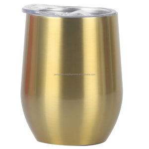 Bicchieri bicchiere da viaggio tazze da viaggio bicchieri da vino bicchiere da vino a doppia parete da 12 once bicchieri per uova isolati - Product Image 4