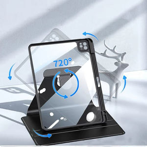 Étui de protection en cuir pliable rotatif avec support pour stylet pour <span class=keywords><strong>iPad</strong></span> Pro 11 2025/<span class=keywords><strong>iPad</strong></span> 11e/12e génération/<span class=keywords><strong>iPad</strong></span> Air 11 2026 - Product Image 3