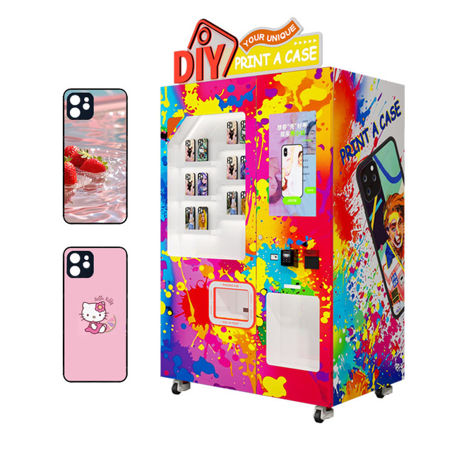Professional Mobile Phone Case Printing Vending Equipment for Shopping Malls