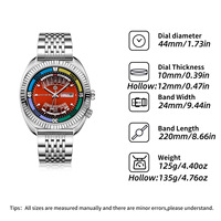 Reloj de Cuarzo Vintage Multifuncional para Hombre, Reloj de Pulsera Clásico de Acero Inoxidable con Fecha, Día de la Semana y Mes