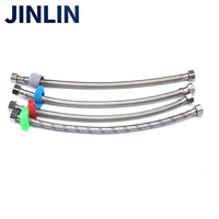 Tuyau flexible tressé en acier inoxydable 304 haute résistance JINLIN pour l'installation de chauffe-eau et de toilettes