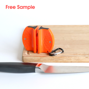 El Mejor <span class=keywords><strong>Afilador</strong></span> de Cuchillos Portátil del Mundo, Mini <span class=keywords><strong>Afilador</strong></span> de Cerámica de Dos Etapas con Varilla de Tungsteno para Cuchillos de Camping - Product Image 2