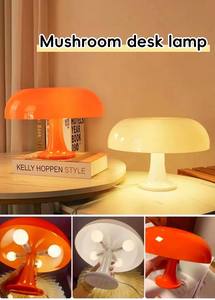 Nueva Lámpara de Mesa Decorativa LED, Diseño Simple, Iluminación Interior Tipo Hongo, Fuente de Alimentación de CC para Escritorio o Decoración del Hogar - Product Image 3