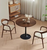 Ensemble de table à manger compacte moderne pour 2 à 4 chaises, table buffet blanc et or, construction en fer et bois, meubles durables pour café
