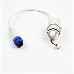ขั้วต่อวงกลมกันน้ำแบบ M12 2 พิน พร้อมสาย<span class=keywords><strong>ไฟ</strong></span>สำหรับอุปกรณ์เซ็นเซอร์<span class=keywords><strong>ไฟ</strong></span> LED ภายนอกอาคาร - Product Image 2