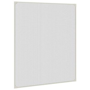 Schermo per insetti VidaXL W2B Design moderno telaio bianco con maglia in fibra di vetro nero Anti-insetti Anti-zanzara per uso domestico o alberghiero - Product Image 1