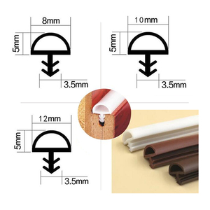 Bande d'étanchéité en caoutchouc de <span class=keywords><strong>silicone</strong></span> <span class=keywords><strong>PVC</strong></span> TPE personnalisée à prix d'usine <span class=keywords><strong>pour</strong></span> porte et fenêtre <span class=keywords><strong>Joint</strong></span> en caoutchouc de porte en bois - Product Image 6