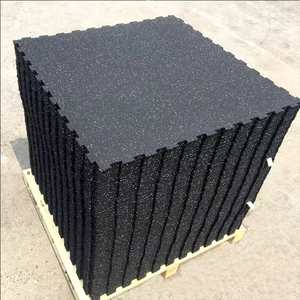 Giảm tiếng ồn đa mục đích lồng vào nhau phòng tập thể dục cao su sàn mat - Product Image 6