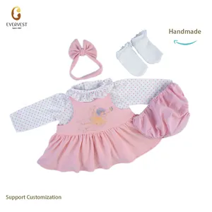 customized design Doll clothing factory make wholesale reborn baby dolls clothes toy