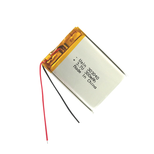 แบตเตอรี่ลิเธียมไอออนแบบชาร์จได้ 300mAh 3.7V รุ่น 303040 ราคาโรงงาน พร้อมใบรับรอง CE ชุดแบตเตอรี่ประสิทธิภาพสูง - Product Image 3