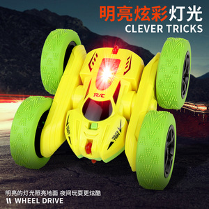 2.4Ghz 6 Canaux RC Twists Car Multifonctionnel Stunt Car & Light Radio Control Double Face 360 Degrés Rotation 4WD Stunt Car - Product Image 2