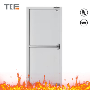 Porta ignifuga in acciaio inossidabile per aree residenziali <span class=keywords><strong>di</strong></span> fascia alta passaggi del centro commerciale porta ignifuga atmosferica <span class=keywords><strong>di</strong></span> fascia alta - Product Image 2