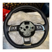 Volante de Fibra de Carbono y Cuero Perforado para VW Passat, Tiguan, Polo, Lamando, Golf, Sagitar, Éxito de Ventas Global