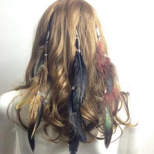 Européenne Américaine Rétro Épingle À Cheveux Plume Cheveux Accessoires Indien Poulet <span class=keywords><strong>Pince</strong></span> À Cheveux BB Clip - Product Image 1