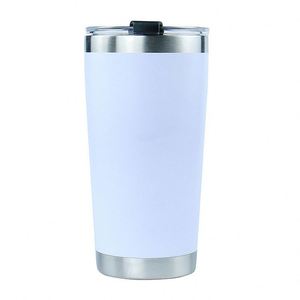 <b>Copper</b> Tumbler 20 Ounce Stainless Steel Insulated Double Wall Vacuum <b>Powder</b> Coated Matte Sweat Free BPA Free ASM25 - Product Image 6