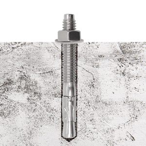 Ancrages d'escalade : Plaque de fixation à boulon M12 en acier inoxydable 304 poli miroir, cheville d'expansion fiable <span class=keywords><strong>pour</strong></span> l'ancrage dans le béton - Product Image 2