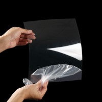 Panneaux en plastique transparents flexibles recouverts de film PVC de couleur personnalisée pour l'emballage sous blister