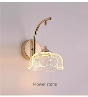 Lampes murales LED de luxe, construction en aluminium à intensité variable pour chambre, salon et couloir