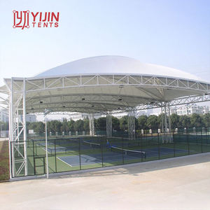 Outdoor Tennis Basketball Court Awning PVDF/PTFE <b>Canopy</b> Tent Architectural Membrane Structure Stadium <b>Roofing</b> - Product Image 1