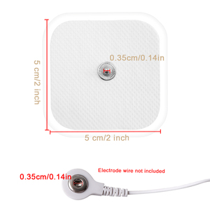 Tampons de remplacement 5x5cm en gel non tissé auto-adhésifs - Product Image 2