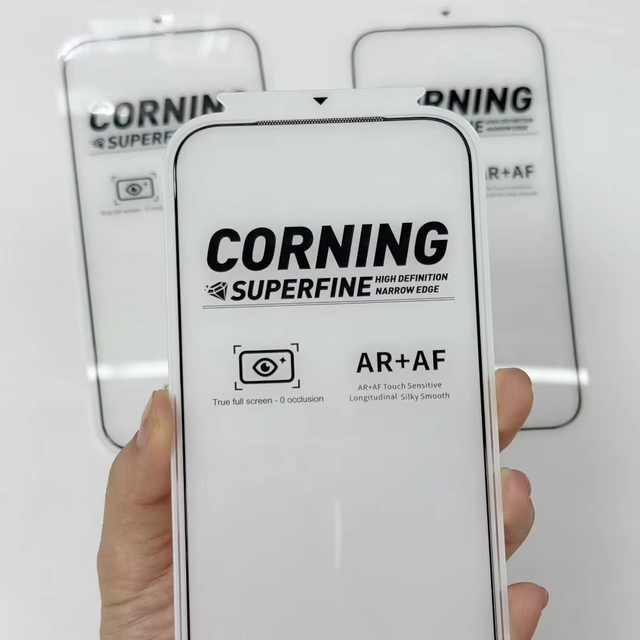 HD Clear O-Fold Ultra 35kg Strong Corning Tempered Glass Screen Protector for iPhone 17Pro 18Pro 16 15 14 13ProMax