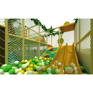 Equipo de juego para niños a <span class=keywords><strong>precio</strong></span> de fábrica, equipo de centro de fiesta de juego de Castillo feliz para niños personalizados zona de juego - Product Image 1