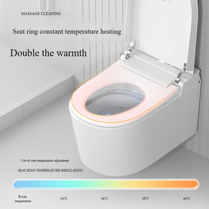 Inodoro inteligente suspendido de <span class=keywords><strong>alta</strong></span> calidad <span class=keywords><strong>con</strong></span> <span class=keywords><strong>cisterna</strong></span> oculta, sin tanque, para baño - Product Image 4