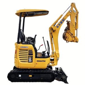 Miniexcavadora Komatsu PC18 PC18MR de Segunda Mano, Original de Japón, 1 Tonelada, 2 Toneladas, 1.8 Toneladas, Motor Komatsu, Certificación CE, con Martillo Hidráulico - Product Image 1
