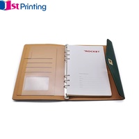 Carnet personnalisé 2025 A4 A5 A6 Carnets Agenda Planificateur Calendrier Impression Carnet en cuir PU avec poches