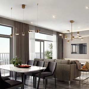 Lampe suspendue industrielle au design moderne, Luminaire décoratif d'intérieur, idéal pour une salle à manger ou un Restaurant - Product Image 2