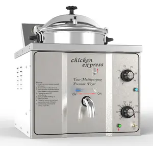 Commercial Electric Table Top Chicken Pressure Fryer Chicken Express Pressure Fryer MDXZ-16