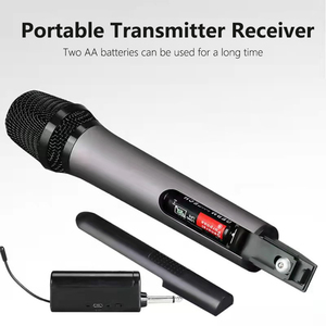 GAW-008B Construit-dans la réverbération carte son microphone dédié variété de son chant des effets sans fil microphone - Product Image 3